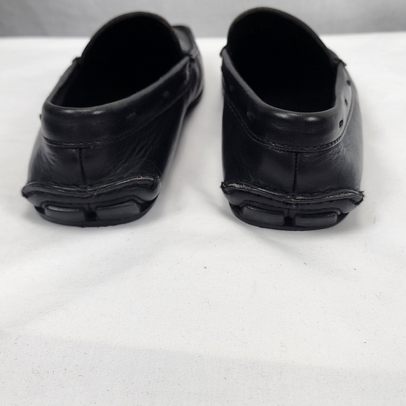 Prada Black Leather Loafers (1102) Men's Prada Size 8 US 9 - Picture 5 of 10